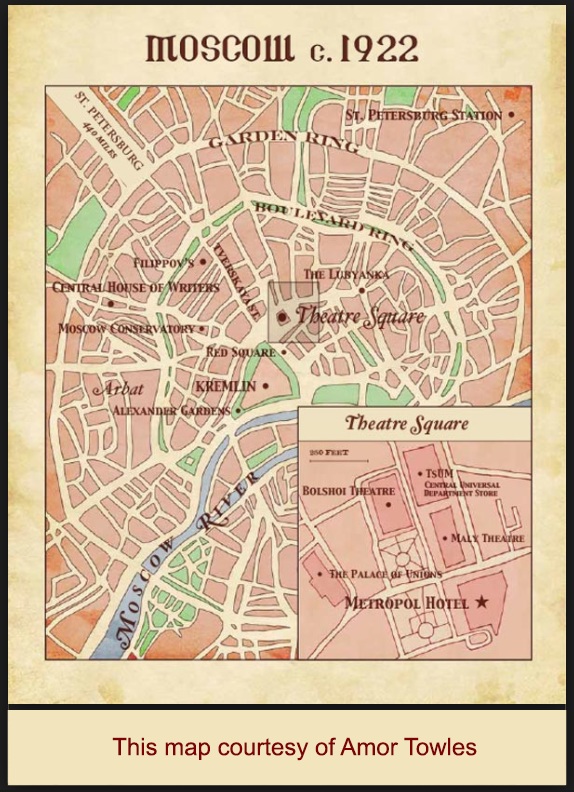 Moscow Map 1922