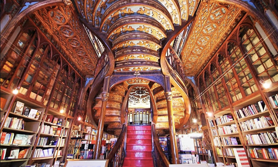 Livraria Lello Bookstore, Porto, Portugal