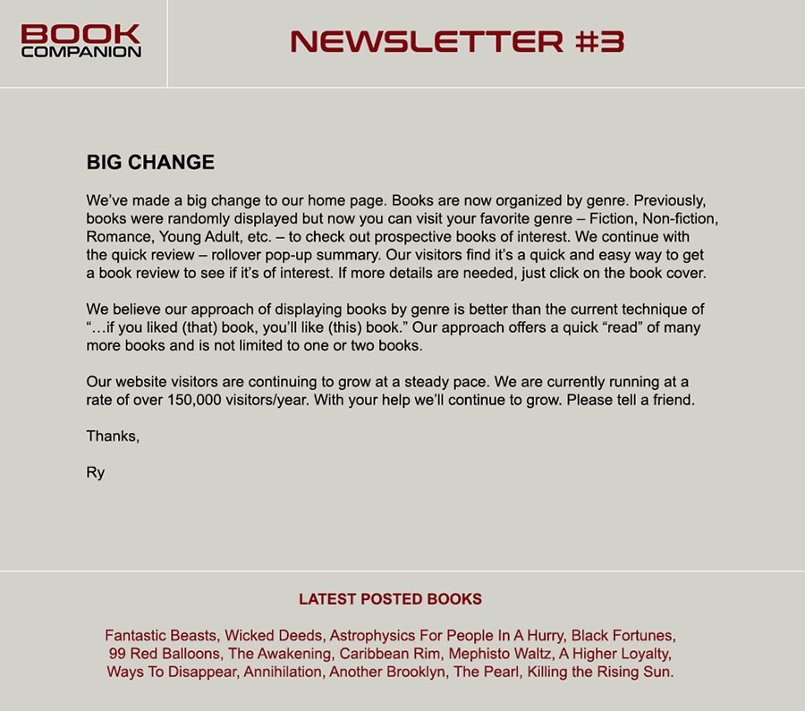 Newsletter 3